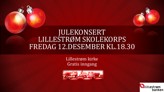 Velkommen til julekonsert