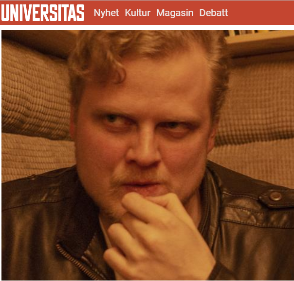 Fire siders artikkel om FAKS i Universitas