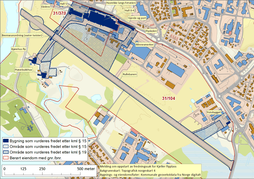 Fredningssaken for Kjeller flyplass