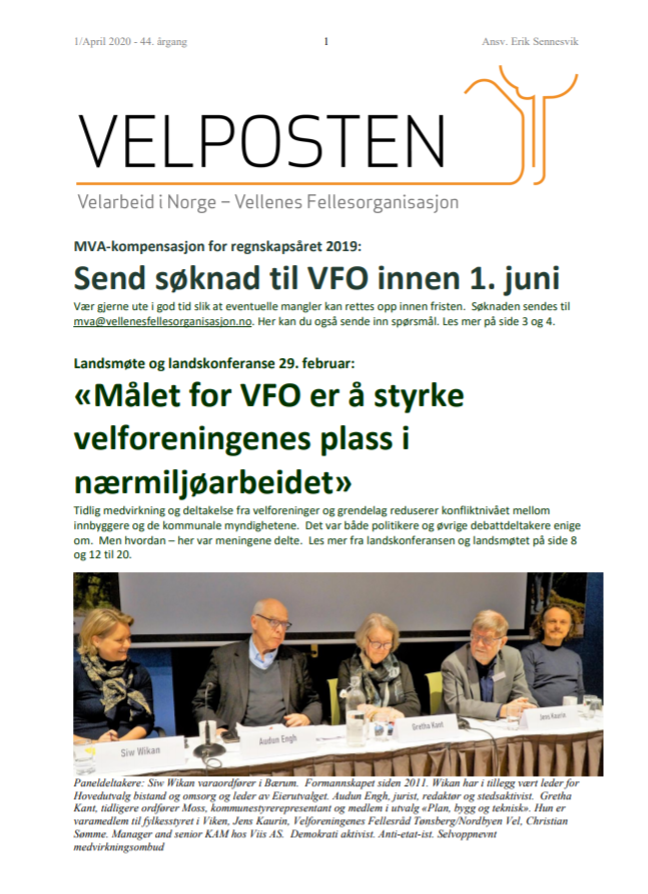 Velposten april 2020