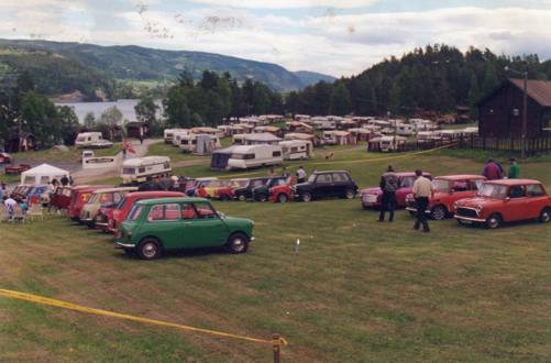 Litt bilder fra Norsk Mini Cooper Club sitt sommertreff i 1996. Treffet var på Fagernes
