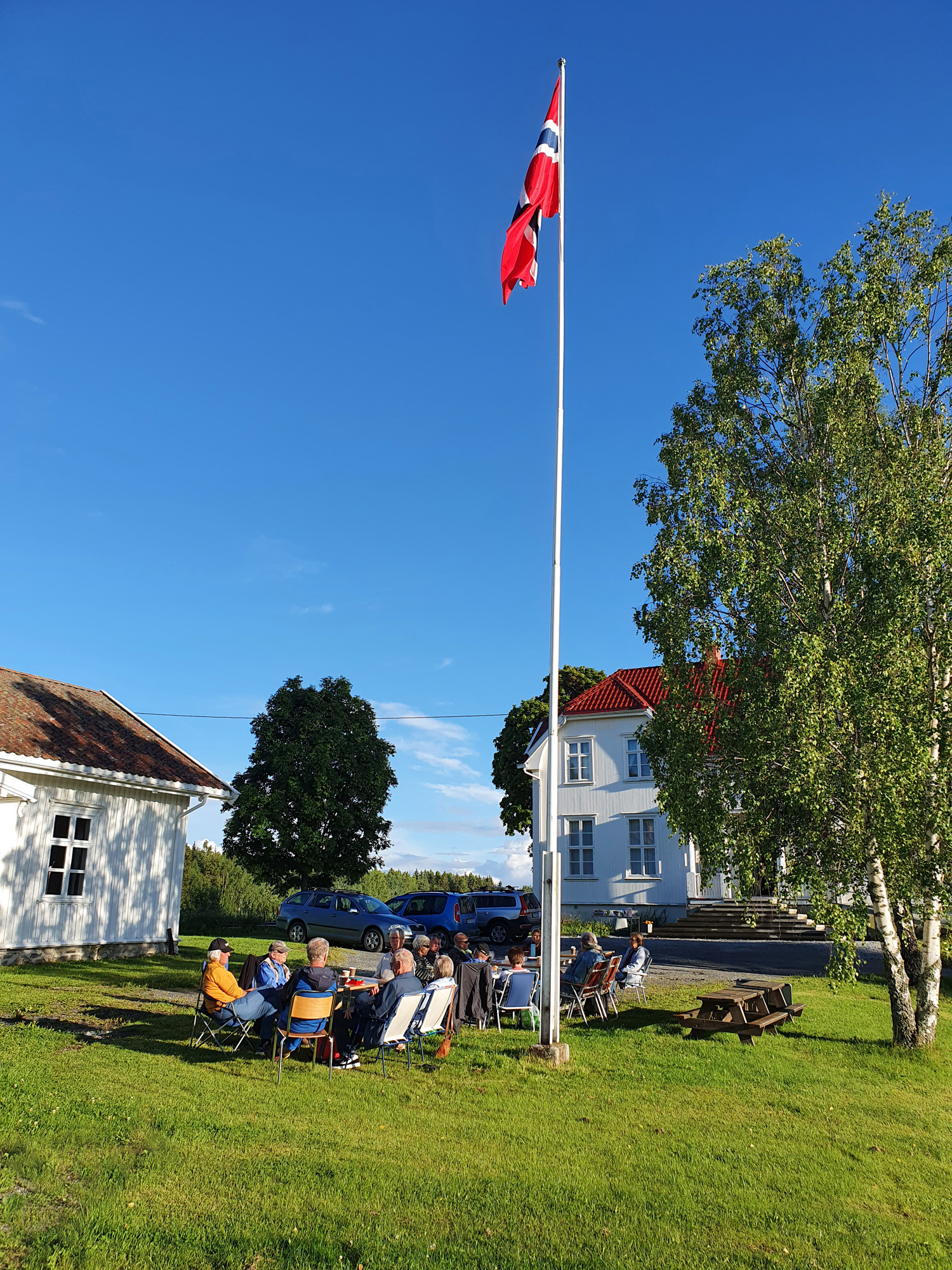 Hyggelig Olsok-kveld på Vølneberg 29. juli 2020
