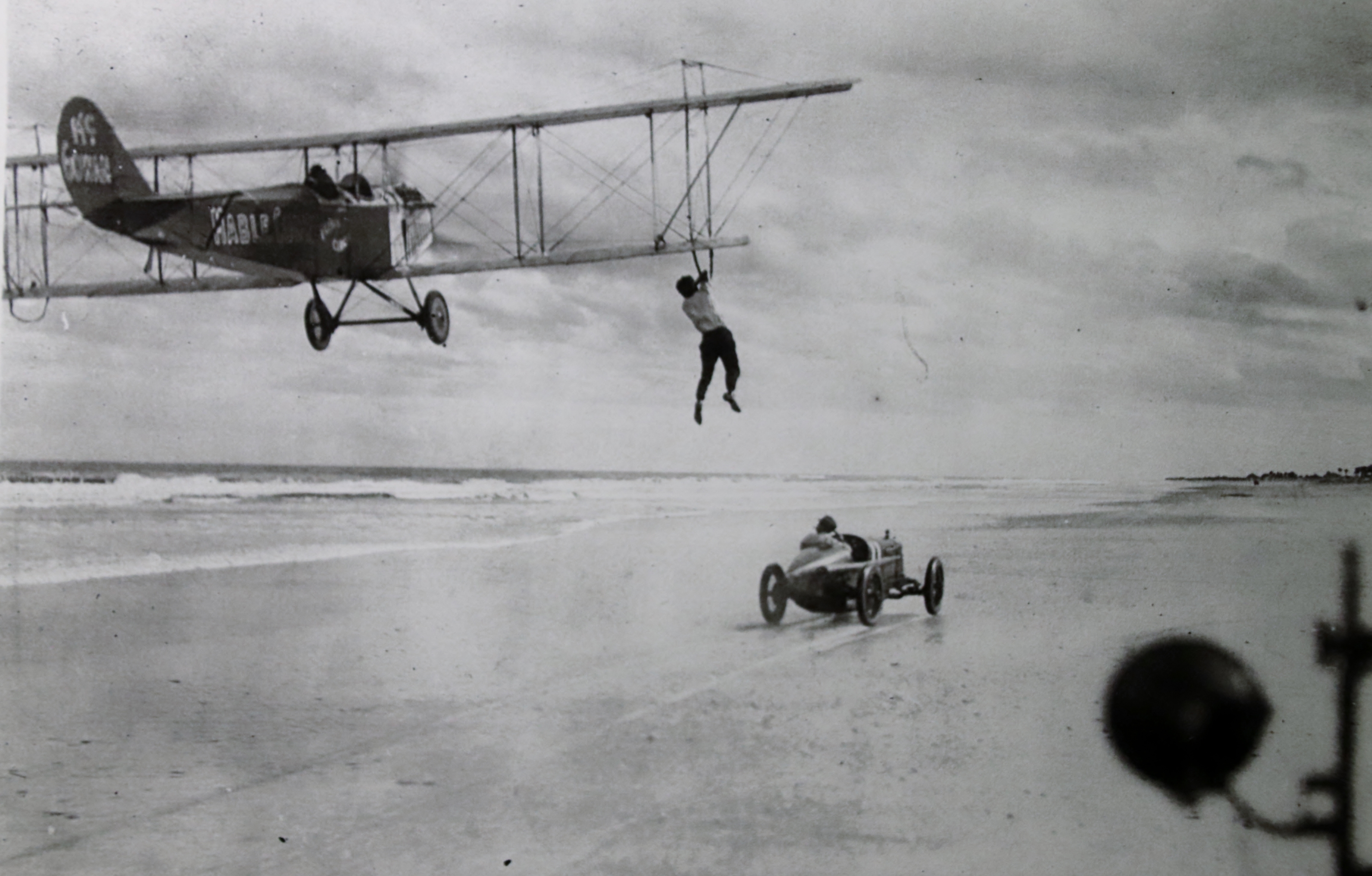 1921 Stunt med Sig og kvinnen Bugs McGowan og pilo