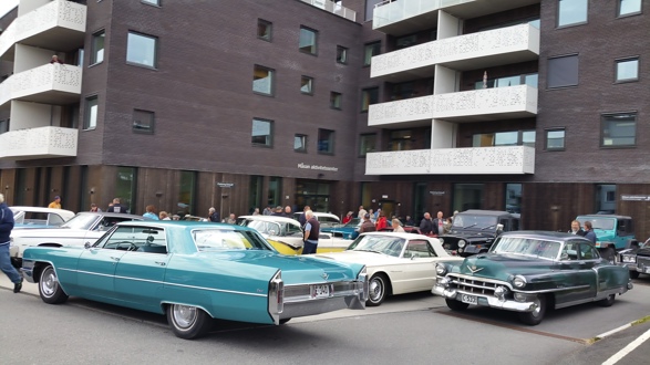 Mange av brukerne ved Måsan Aktivitetssenter fikk seg en hyggelig kjøretur, noe som var meget populært! Foto: Espen Hoftvedt