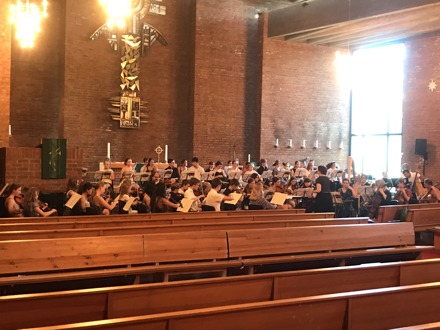 Sommerkonserter med begge orkestrene i Lambertseter kirke, med feiring av at musikalsk leder John Westbye hadde vært tilknyttet NOSUS i 40 år: