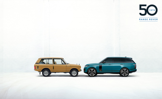 RANGE ROVER MARKS 50 YEARS OF ALL-TERRAIN INNOVATION AND LUXURY WITH EXCLUSIVE NEW LIMITED EDITION
17 JUNE 2020
https://media.landrover.com/news/2020/06/range-rover-marks-50-years-all-terrain-innovation-and-luxury-exclusive-new-limited