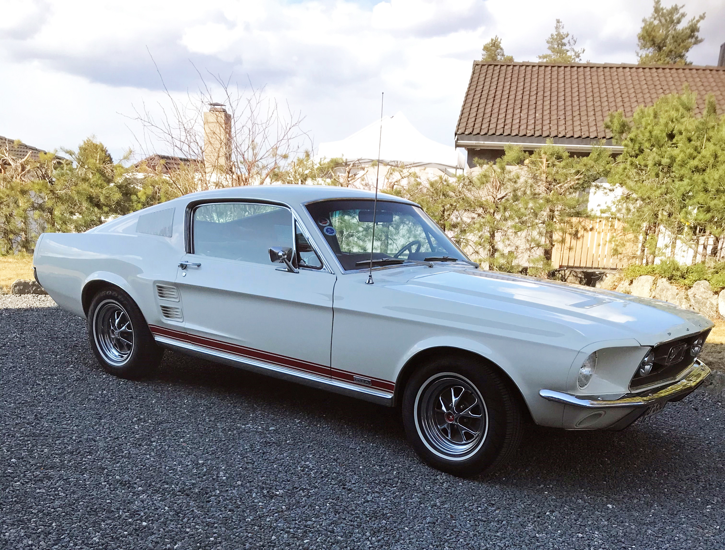 236-1967 Ford Mustang S code med GTA options 01. E