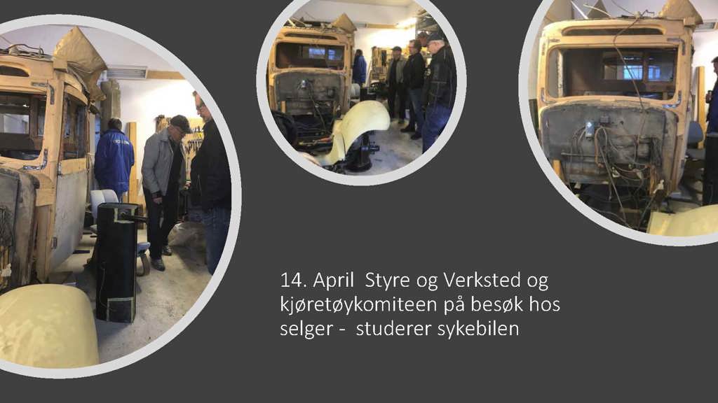 Se bildene av Volvo ambulansen