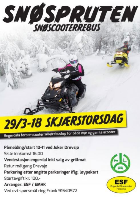 Snøscooter-treff 2018
