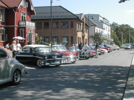 ASCA var invitert til å stille med biler på utstilling arrangert av Mysenbyen i forbindelse med Mysendagene.