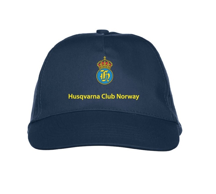 1300 Husqvarna caps med logo kr 130,- pluss frakt