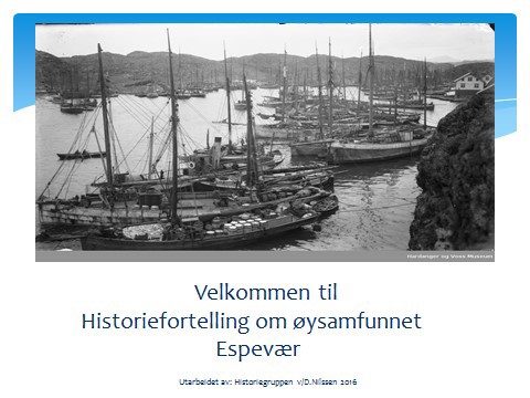Vårsildfisket og sildesalting i Espevær på 18-1900