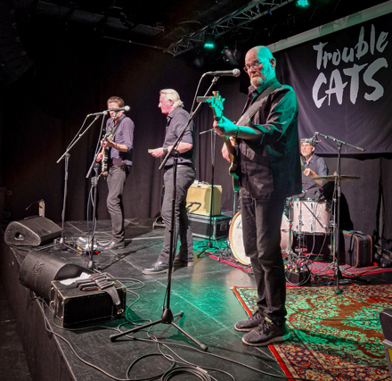 Trouble Cats (DK) i konsert på Teateret 29. april 2023
Foto: Roald Wahl Tryfoss