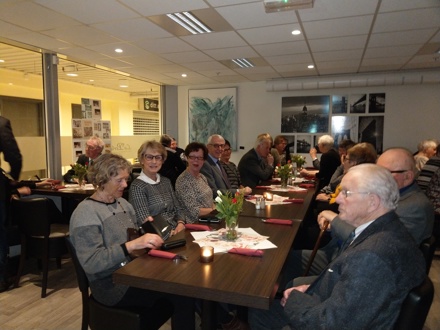 40-års markeringen ble holdt på La Perla restaurant Storhamar-senteret i Hamar
