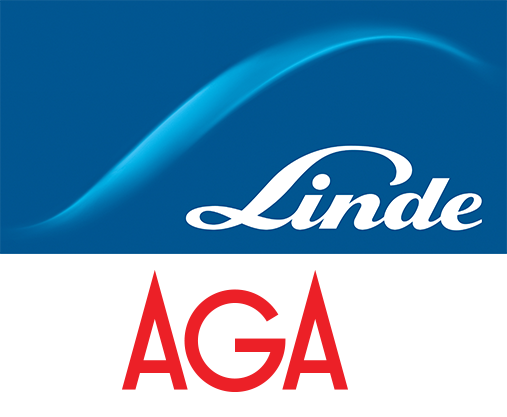 Logo AGA og Linde