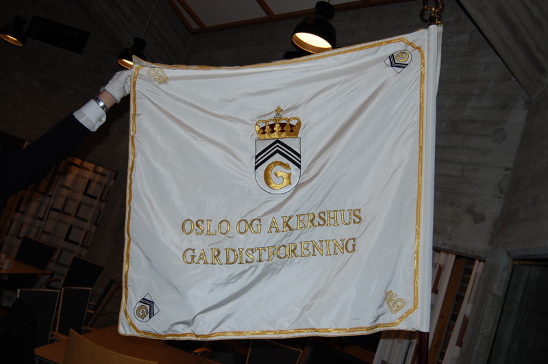 Foreningens fane – nærbilde