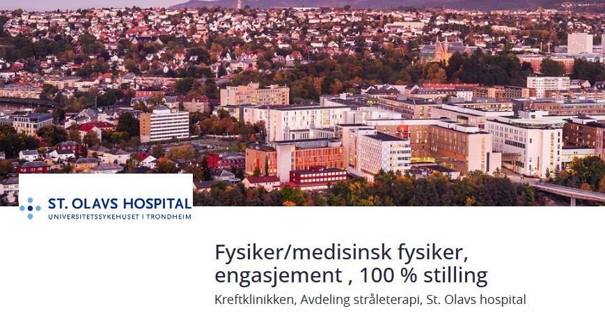 Ledig stilling ved St. Olavs hospital