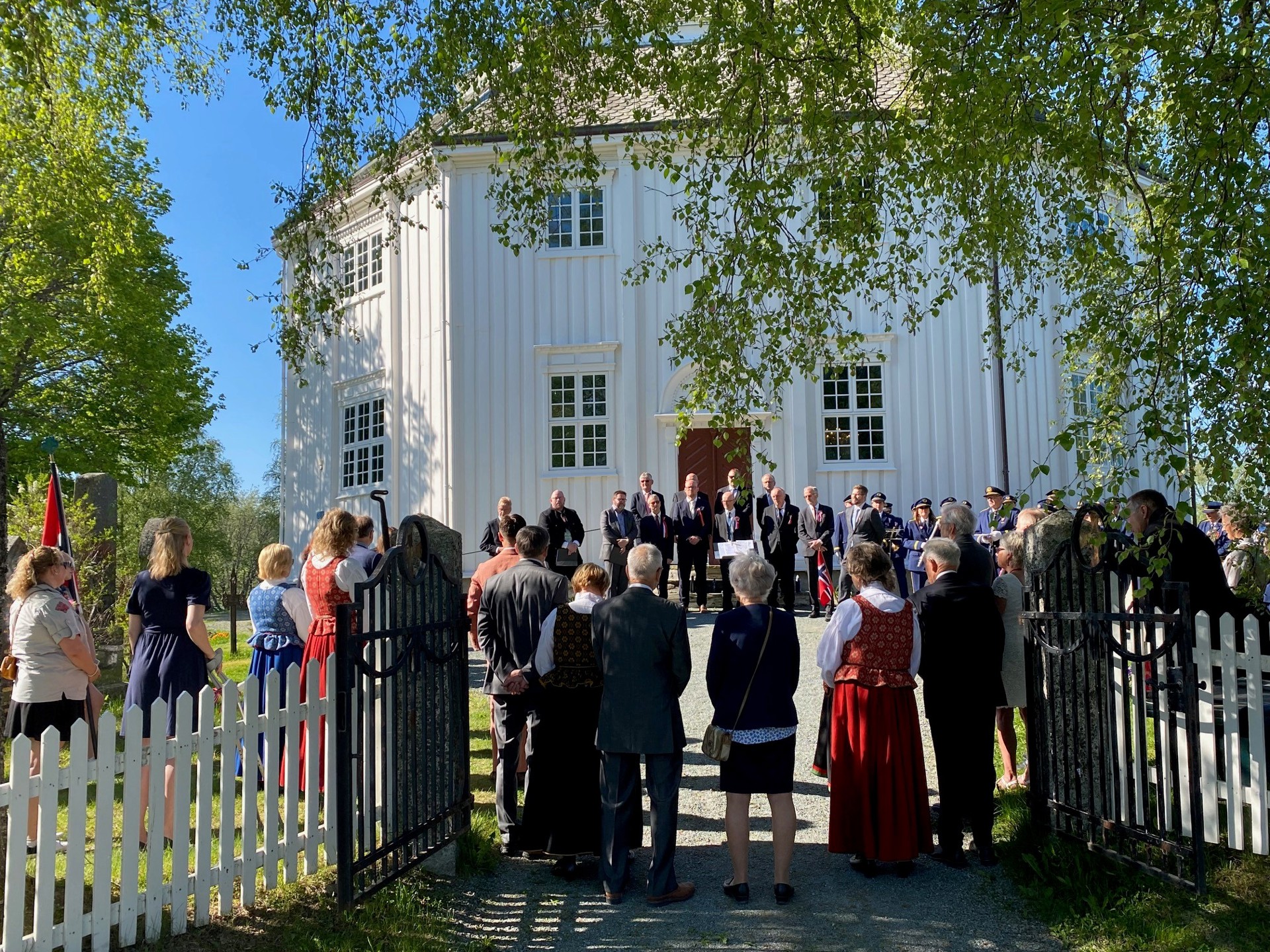Bekransning 17. mai Klæbu kirke 2025