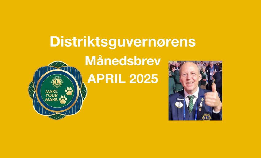Månedsbrev april 2025