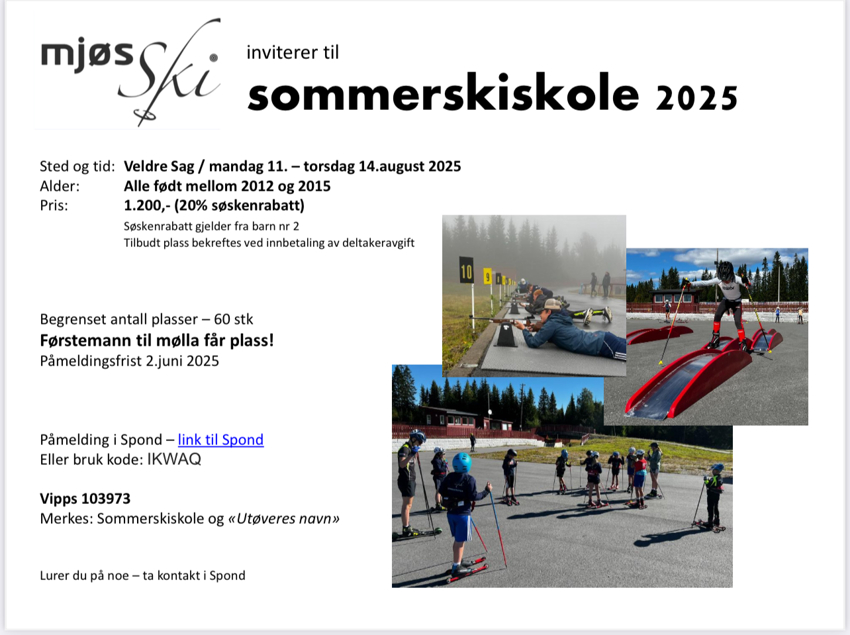 Sommerskiskole