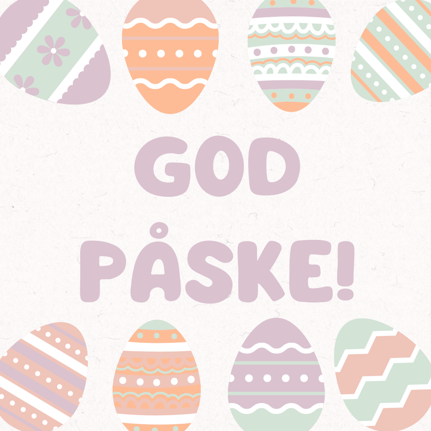 God Påske alle sammen! 