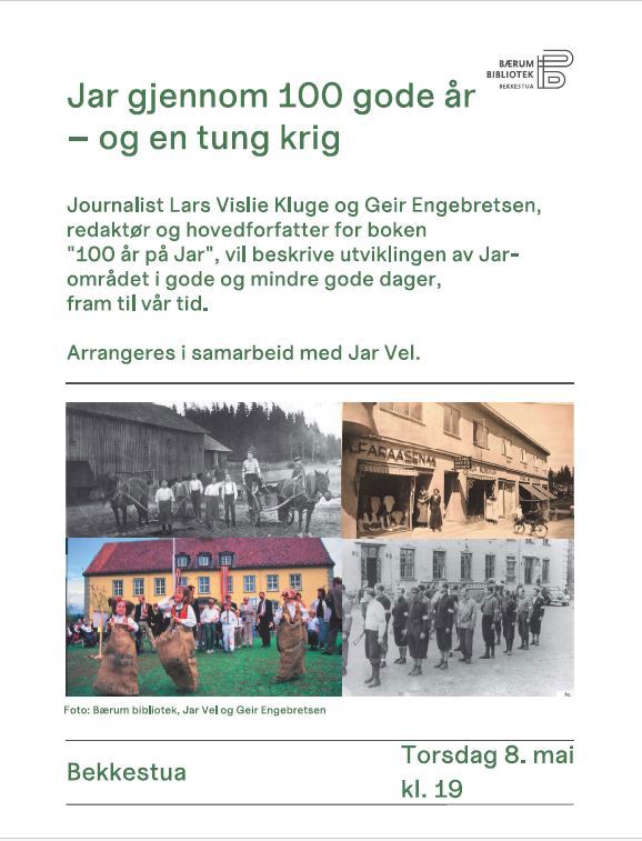 Jar gjennom 100 gode år og en tung krig