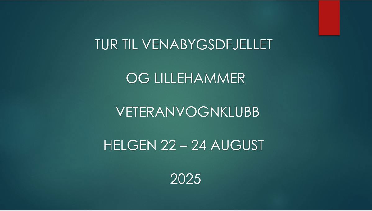 Tur til Venabygdsfjellet og Lillehammer