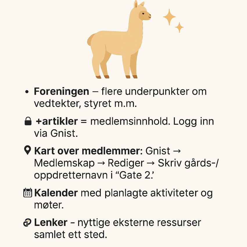 Hjemmesiden er pusset opp