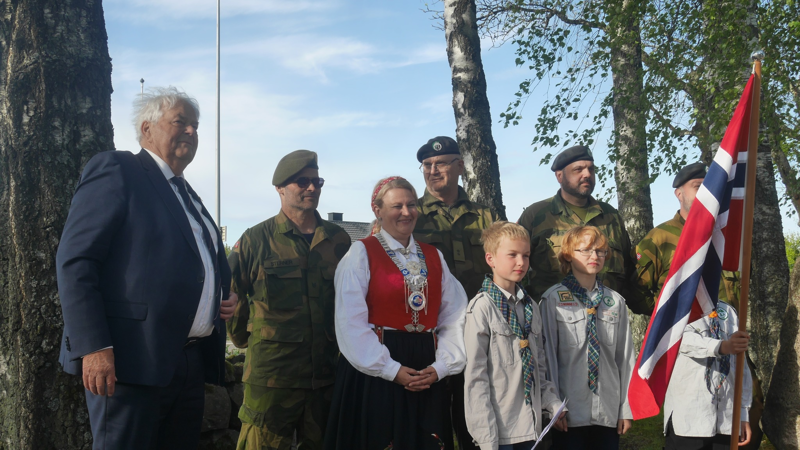 2025.05.08 Markering av Frigjørings- og Veterandagen. Arrangørene. Foto Grunde Vale.