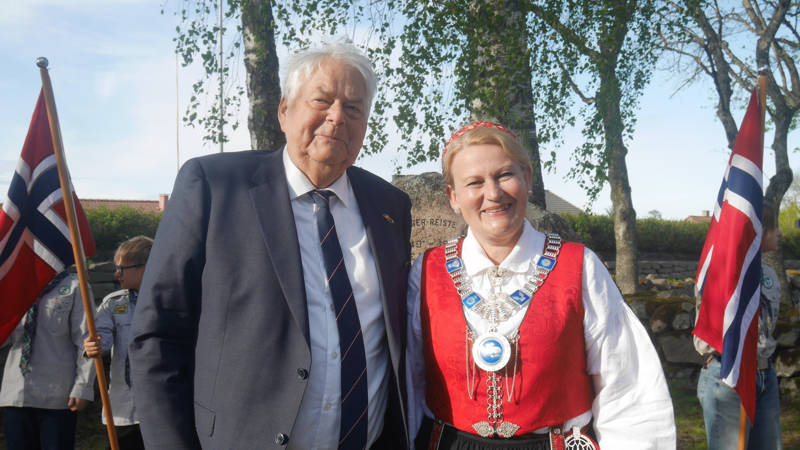 2025.05.08 Markering av Frigjørings- og Veterandagen. Falla og Pind. Foto Grunde Vale.