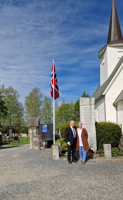 Halvard Evensen Merlid og Toril Andresen
