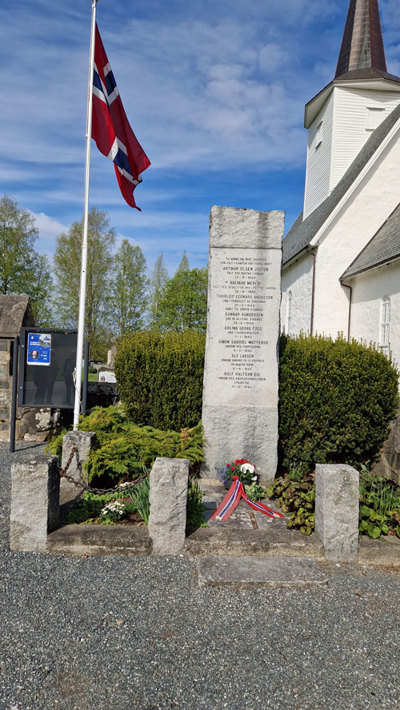 Minnesmerket ved Sørum kirke