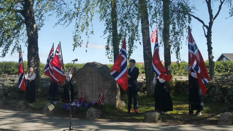 2025.05.17 Minnemarkering. Æresvaktene. Foto Grunde Vale.