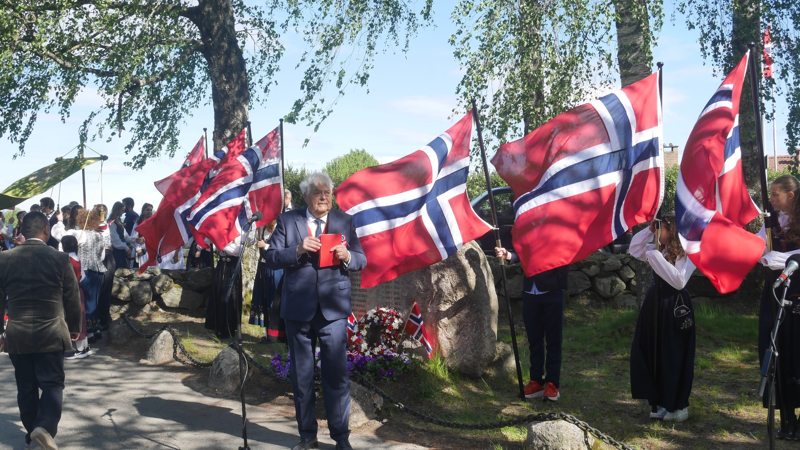 2025.05.17 Minnemarkering. Knut Falla. Foto Grunde Vale.