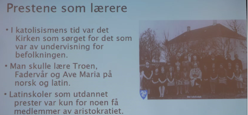 2025.05.21 Skolene i Ski. Prestene som lærere. Foto Grunde Vale.