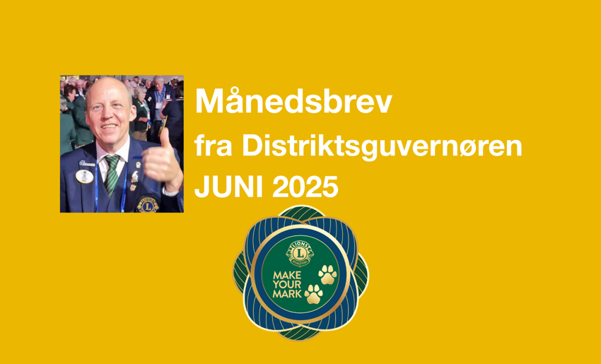 Månedsbrev Juni 2025
