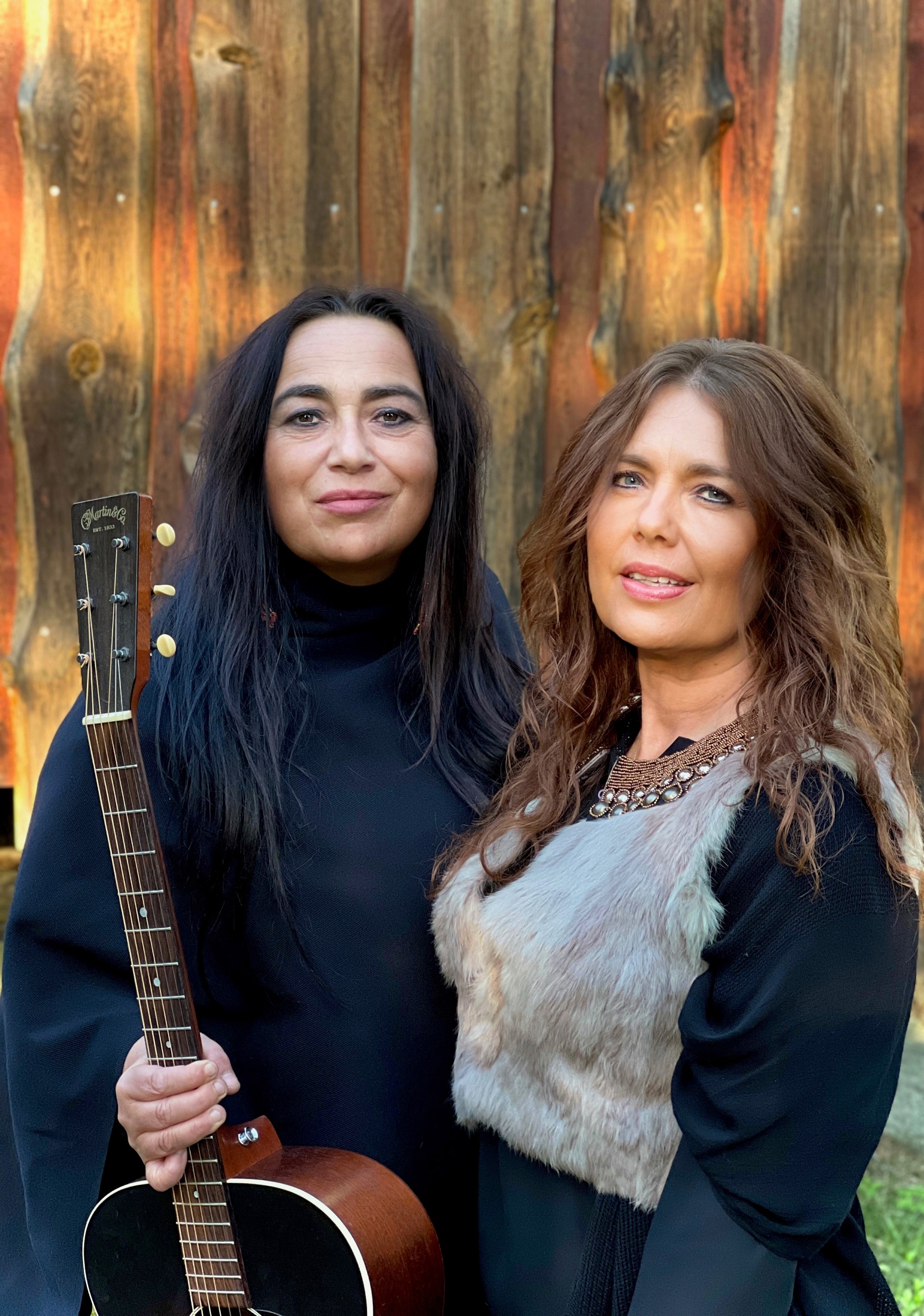 Lørdag 23/8. Damer i blues Rita og Margit 