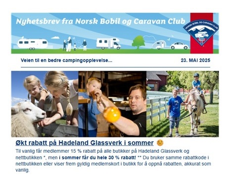 Nyhetsbrev fra NBCC
