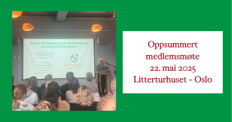 Godt oppmøte på medlemsmøte i Oslo 22. mai!