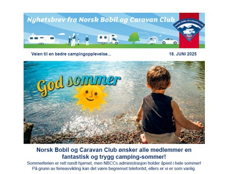 Nyhetsbrev fra NBCC