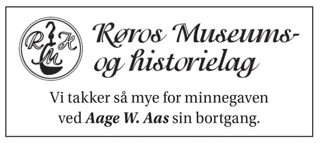 Aage W. Aas til minne