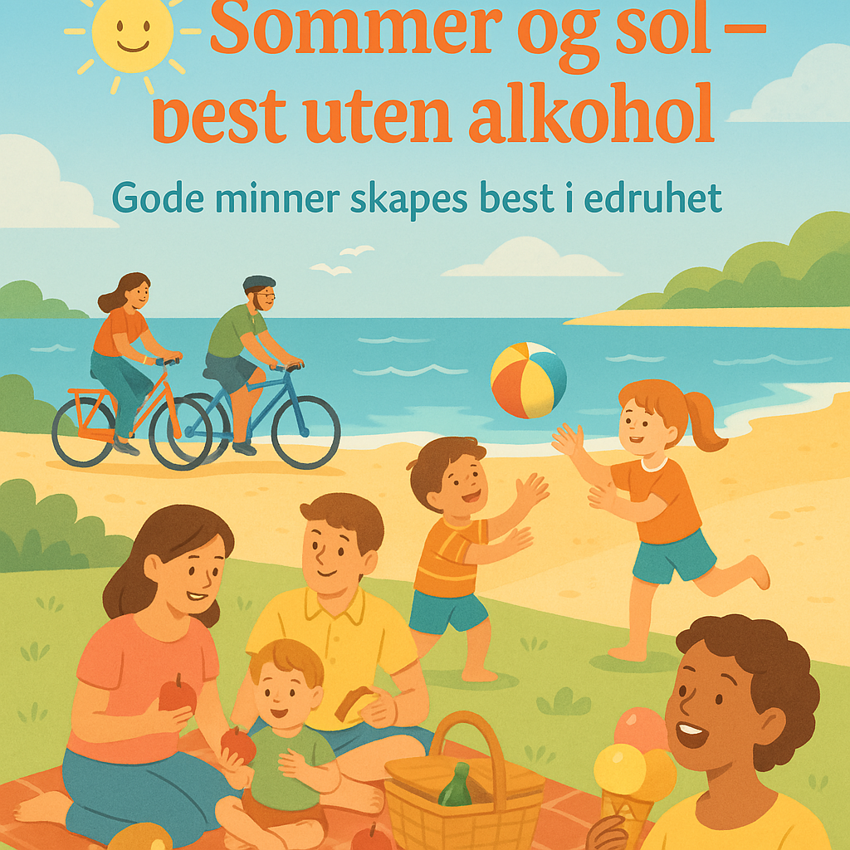🌞 Sommer og sol – best uten alkohol