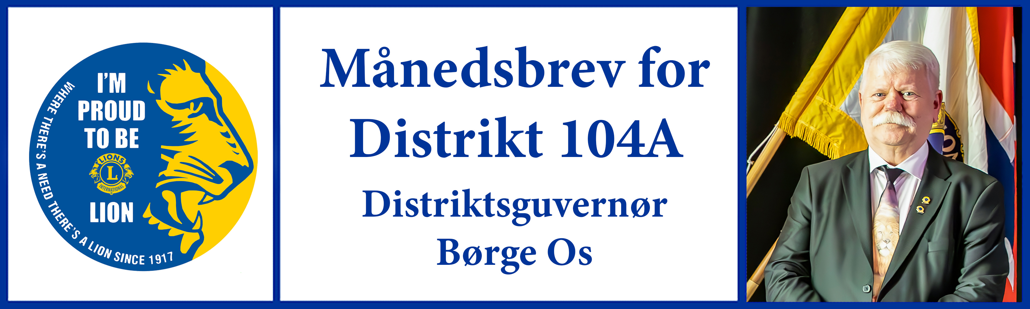 Månedsbrev fra DG Børge Os juli 2025