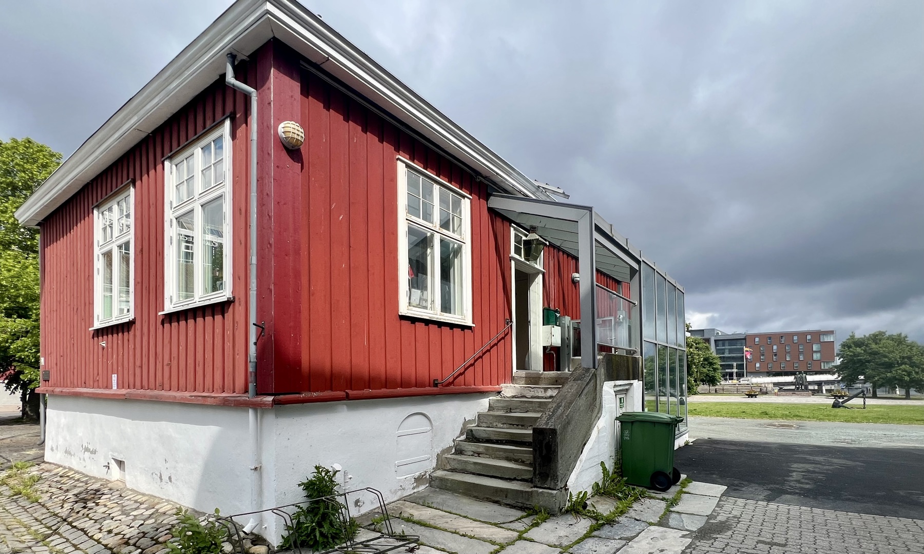 Status Juli - oppussing Krigseilerhuset