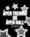Artikkelbilde til artikkelen Åpen hall og åpen trening uke 33!