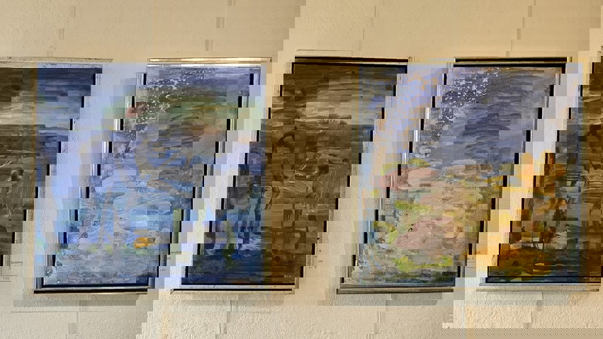 Månedens kunstner i Galleri Fjoset