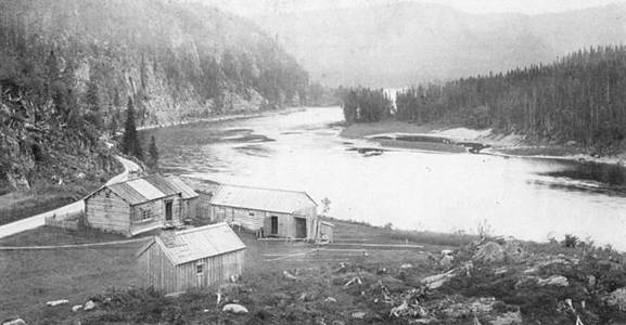 Trangfossflata rundt 1920