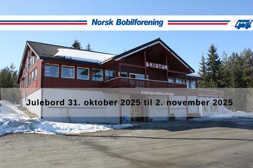 Julebord 31.10 - 02.11.2025