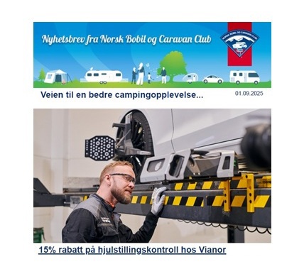 Nyhetsbrev fra NBCC