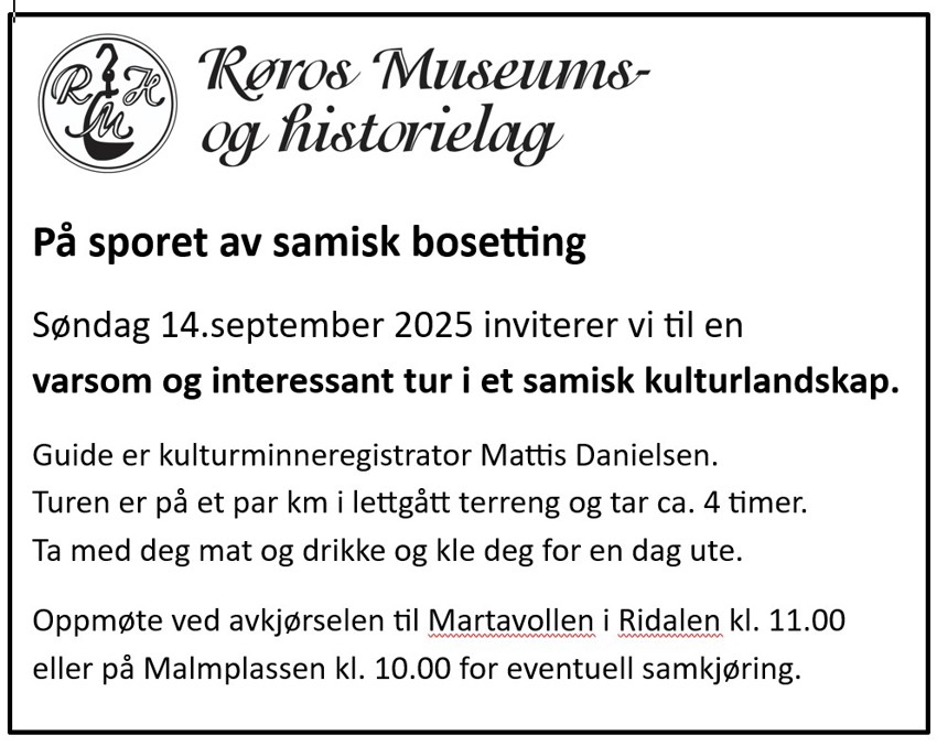 På sporet av samisk bosetting